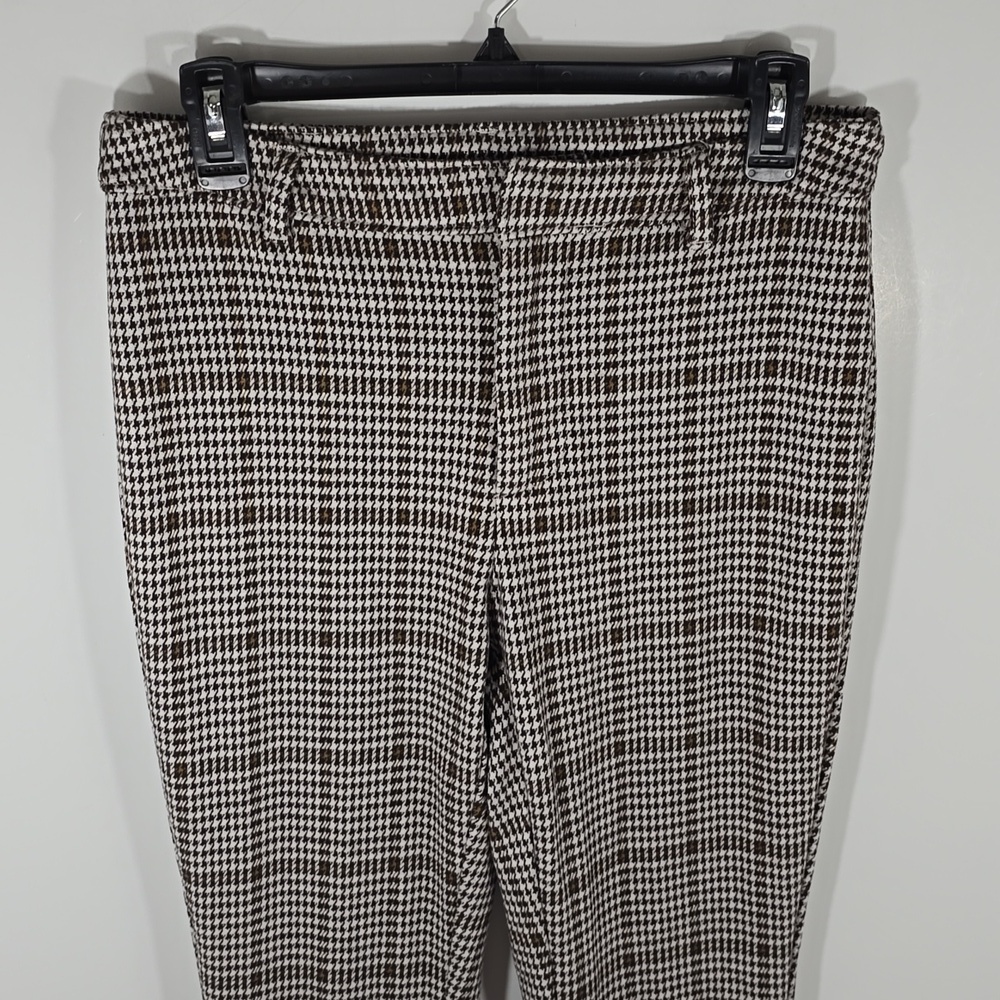 {Free People} NWT Molly Slim Plaid Pants - Size 8 - Picture 6 of 17